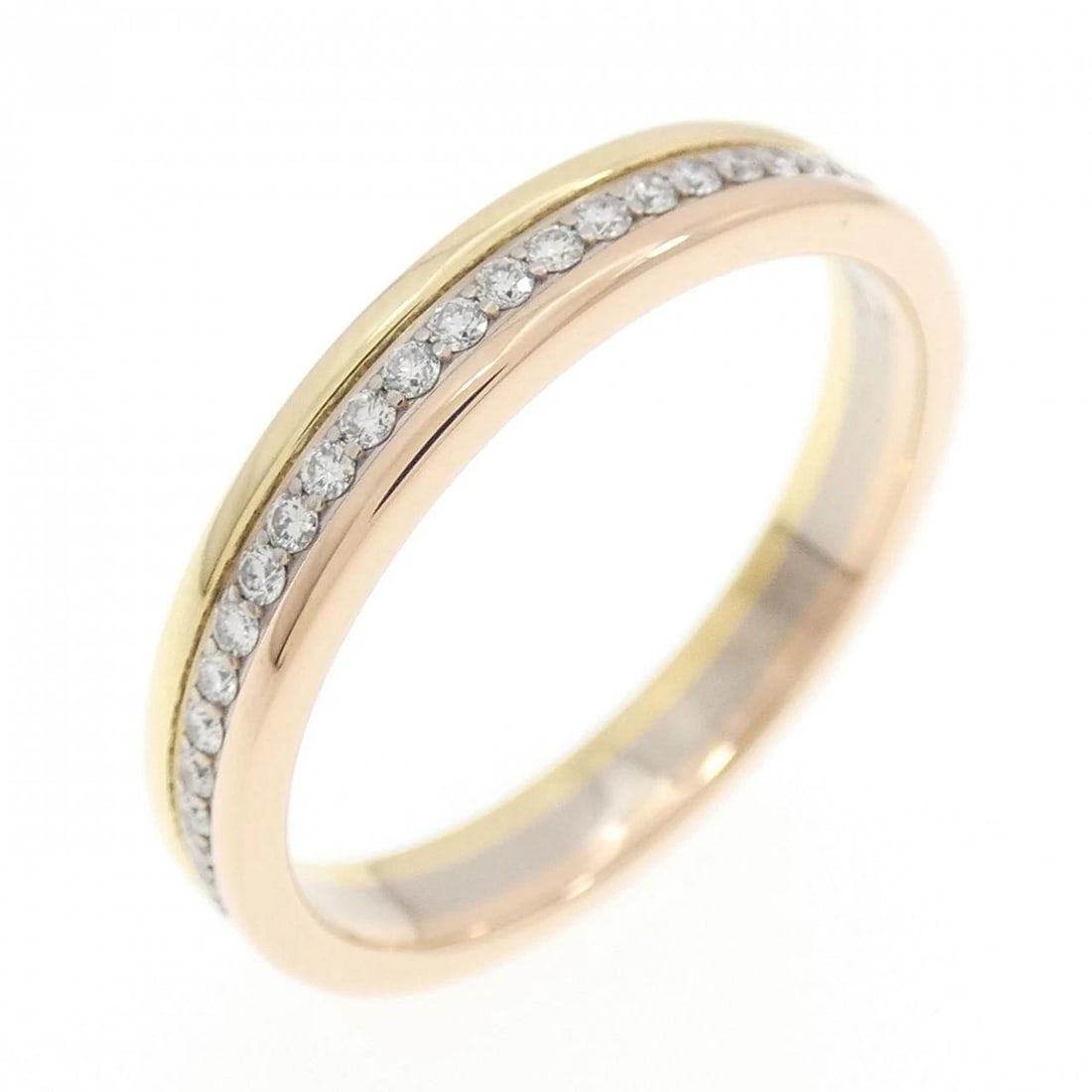 CARTIER LOUIS CARTIER VENDOME RING: Cartier Louis Cartier VENDOME Ring Brand: Cartier Type: Ring Material: 750 Yellow Gold 750 White Gold 750 Pink Gold Main Stone Natural Color: Yellow Gold White Gold Pink Gold Size: 7-7.5 (US size)