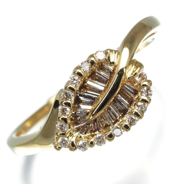 DIAMOND LEAF RING - 3