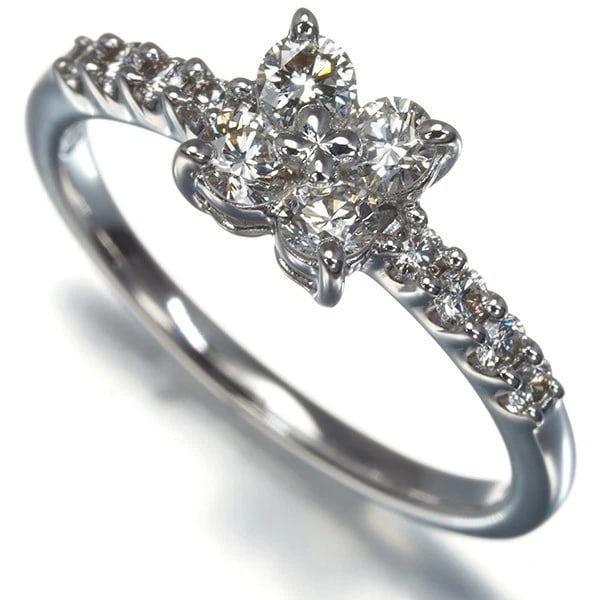 TASAKI RING DIAMOND: TASAKI Ring Diamond Brand: TASAKI Type: Ring Material: 18K / 750 / White Gold Main Stone Natural Color: White Gold Size: US5.5 - 5.75 Accessories: None Accessories Notice: When purchasing