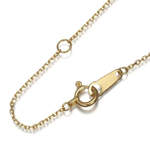 CABLE CHAIN NECKLACE: Cable Chain Necklace Brand: Unbranded Type: Necklace Material: 18K / 750 / Yellow Gold Main Stone Natural Color: Yellow Gold Size: Necklace length: 36 / 40cm Accessories: None Accessories