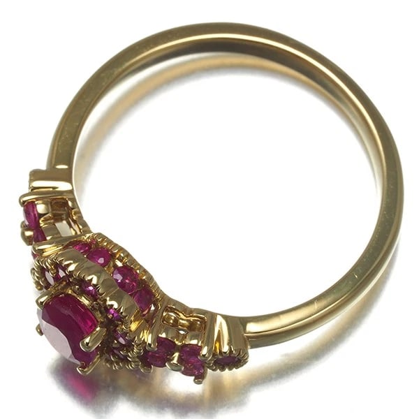 GSTV RING RUBY MILGRAIN - 3