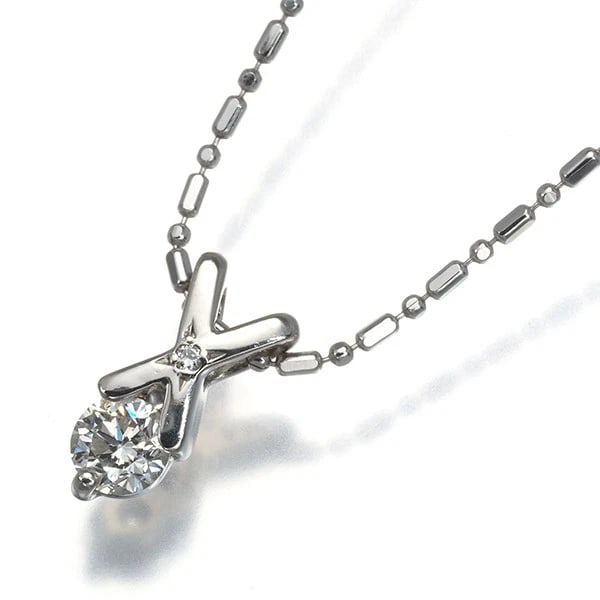 DIAMOND NECKLACE 900 PLATINUM: Diamond Necklace 900 Platinum Brand: Unbranded Type: Necklace Material: 900 / 850 / Platinum Main Stone Natural Color: Platinum Size: Necklace length: 36 / 40cm Accessories: None Accessories