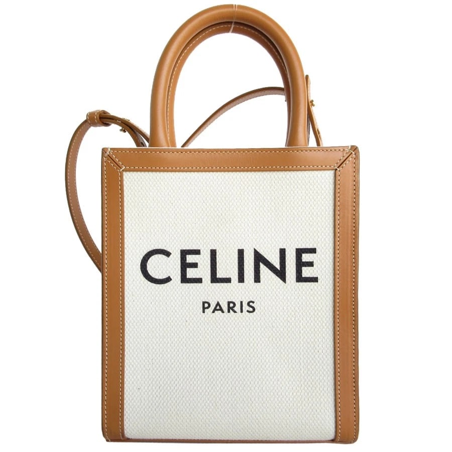 CELINE MINI VERTICAL CABAS HANDBAG SHOULDER BAG (1 of 9)