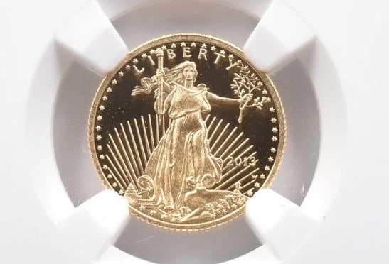 2013-W $5 AMERICAN GOLD EAGLE MERCANTI (1 of 2)