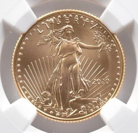 2020 $10 AMERICAN GOLD EAGLE (1 of 2)