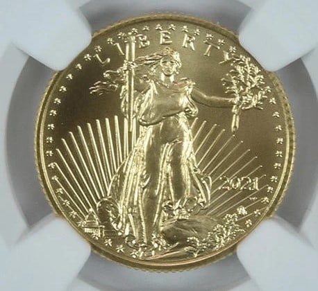 2021-W $10 GOLD EAGLE TYPE 2 (1 of 2)