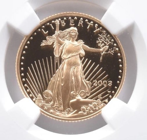 2003-W $10 AMERICAN GOLD EAGLE (1 of 2)