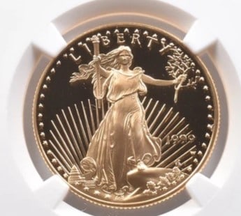 1999-W $25 AMERICAN GOLD EAGLE MERCANTI (1 of 2)