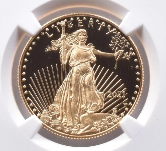 2021-W $25 AMERICAN GOLD EAGLE TYPE 1 (1 of 2)