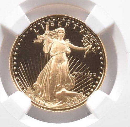 1989-P $10 AMERICAN GOLD EAGLE (1 of 2)