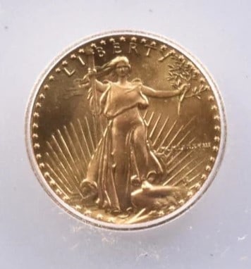 1988 $5 AMERICAN GOLD EAGLE (1 of 2)
