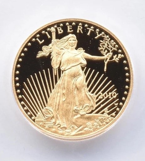 2010-W $10 AMERICAN GOLD EAGLE (1 of 2)