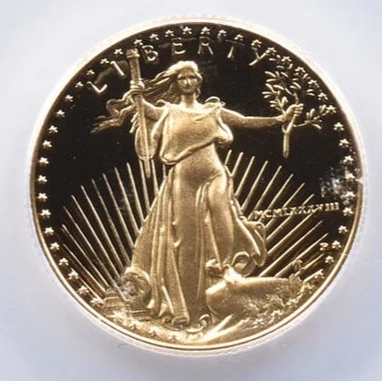 1988-P $10 AMERICAN GOLD EAGLE (1 of 2)