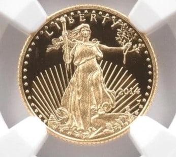 2014-W $5 AMERICAN GOLD EAGLE MERCANTI (1 of 2)