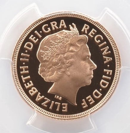2001 GREAT BRITAIN GOLD SOVEREIGN (1 of 2)