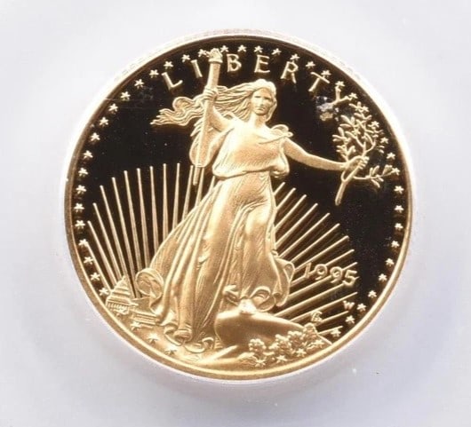 1995-W $10 AMERICAN GOLD EAGLE (1 of 2)