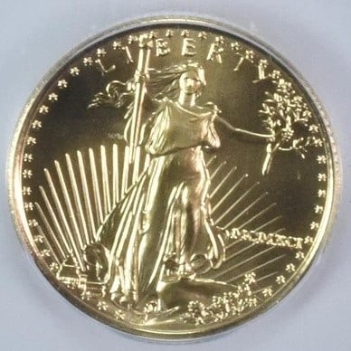1991 $10 AMERICAN GOLD EAGLE (1 of 2)
