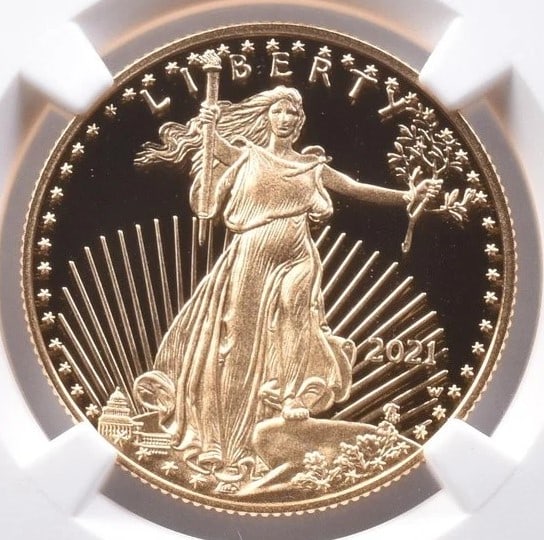 2021-W $25 AMERICAN GOLD EAGLE (1 of 2)