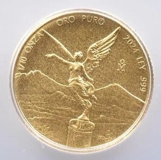 2024 MO MEXICO 1/10 ONZA GOLD LIBERTAD (1 of 2)
