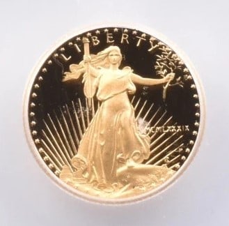 1989-P $5 AMERICAN GOLD EAGLE (1 of 2)