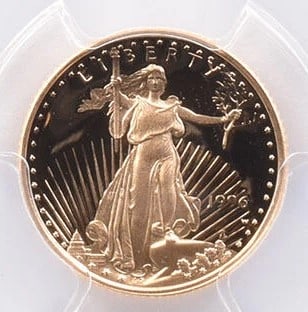 1996-W $5 AMERICAN GOLD EAGLE (1 of 2)
