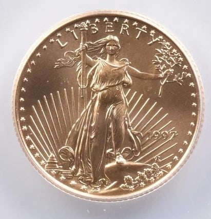 1997 $10 AMERICAN GOLD EAGLE (1 of 2)