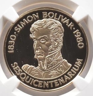 1980 FM PANAMA GOLD 150 BALBOAS (1 of 2)
