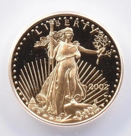 2002-W $10 AMERICAN GOLD EAGLE (1 of 2)