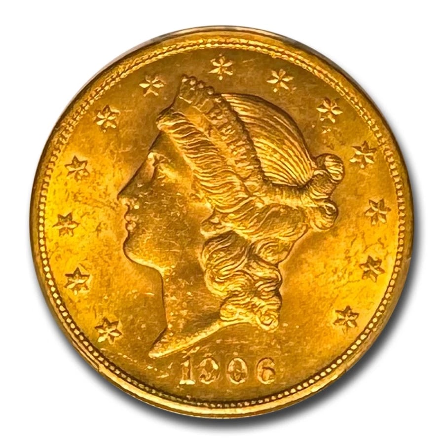 1906 $20 LIBERTY GOLD DOUBLE EAGLE (1 of 2)