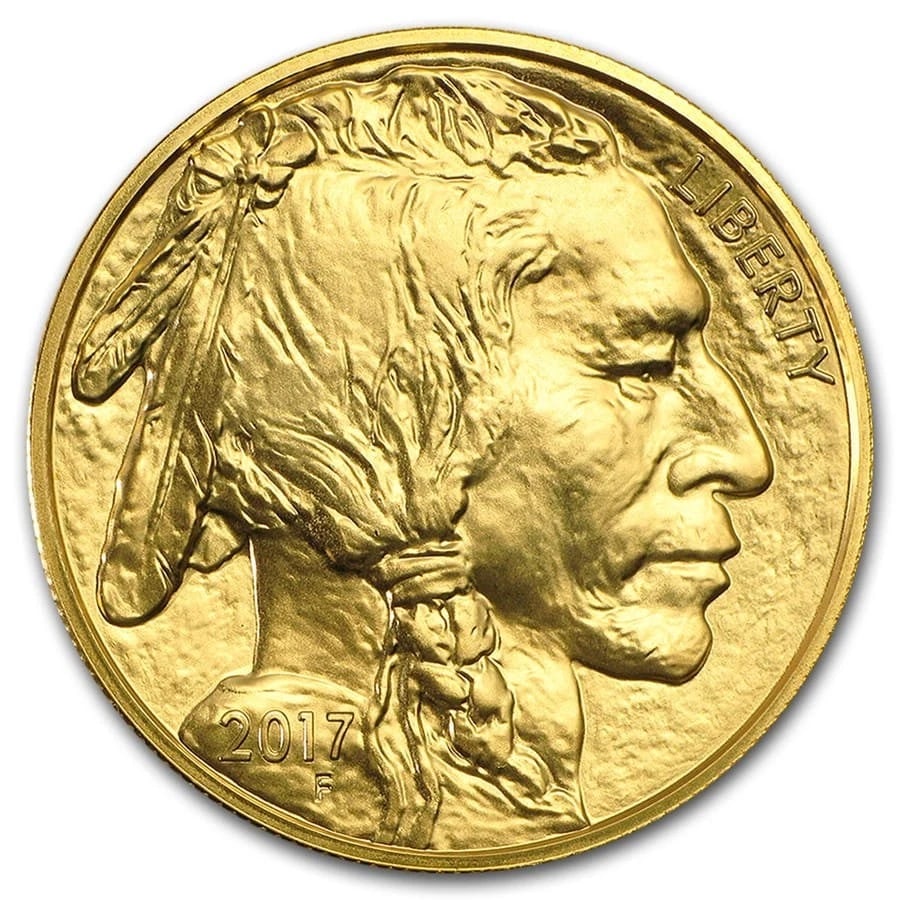 2017 1 OZ GOLD BUFFALO BU (1 of 2)