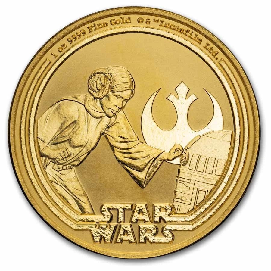 2025 NIUE 1 OZ GOLD $250 STAR WAR (1 of 2)