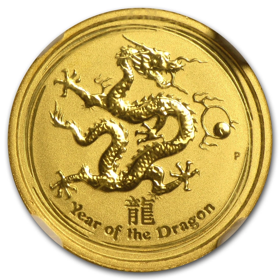 2012 1/20 OZ GOLD LUNAR YEAR OF THE DRAGON (SERIES II) (1 of 2)