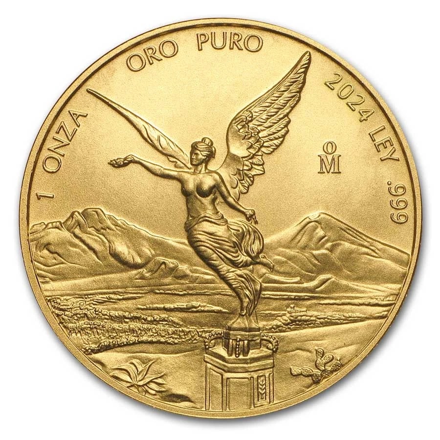 2024 MEXICO 5-COIN GOLD LIBERTAD PROOF: 2024 Mexico 5-Coin Gold Libertad Proof Brand : Banco de Mexico Year : 2024 Denomination : N/A Fineness : 0.999 Country of Origin/Country/Region of Manufacture : Mexico Coin : None Brand/Mint