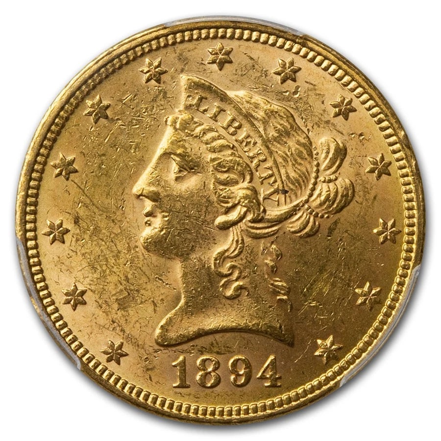 1894 $10 LIBERTY GOLD EAGLE (1 of 2)