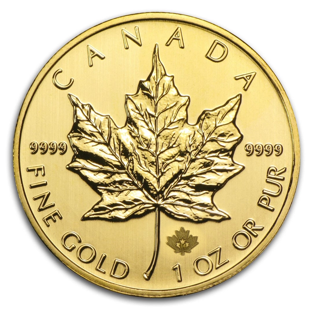 2014 CANADA 1 OZ GOLD MAPLE LEAF BU: 2014 Canada 1 oz Gold Maple Leaf BU Brand : Canada - Royal Canadian Mint Year : 2014 Denomination : $50 Fineness : 0.9999 Country of Origin/Country/Region of Manufacture : Canada Coin : None 