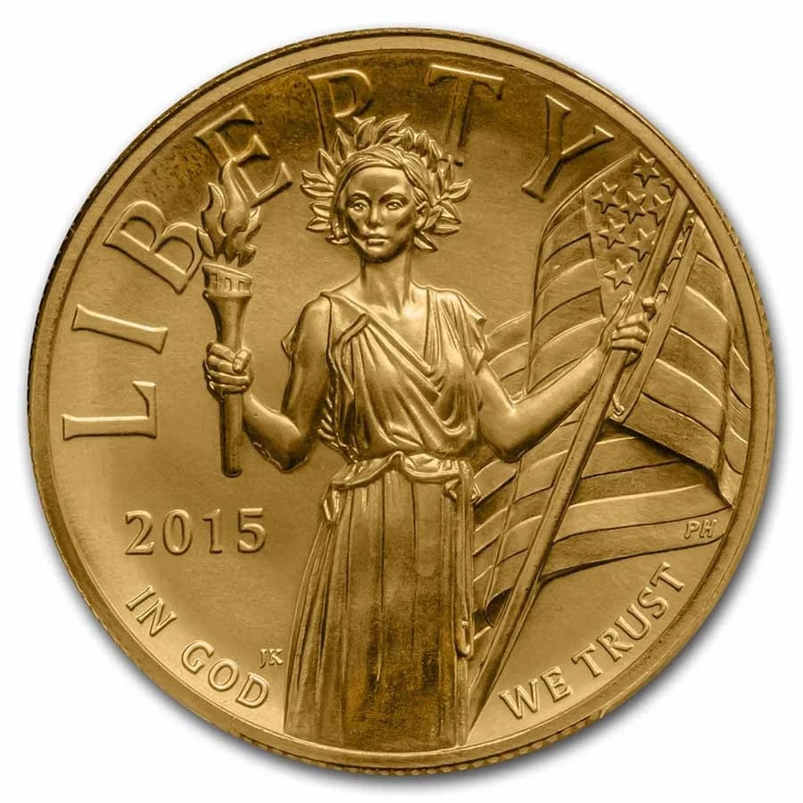 2015-W HIGH RELIEF LIBERTY GOLD: 2015-W High Relief Liberty Gold Brand : US Mint Year : 2015 Denomination : $100 Fineness : 0.9999 Country of Origin/Country/Region of Manufacture : United States Coin : None Brand/Mint :