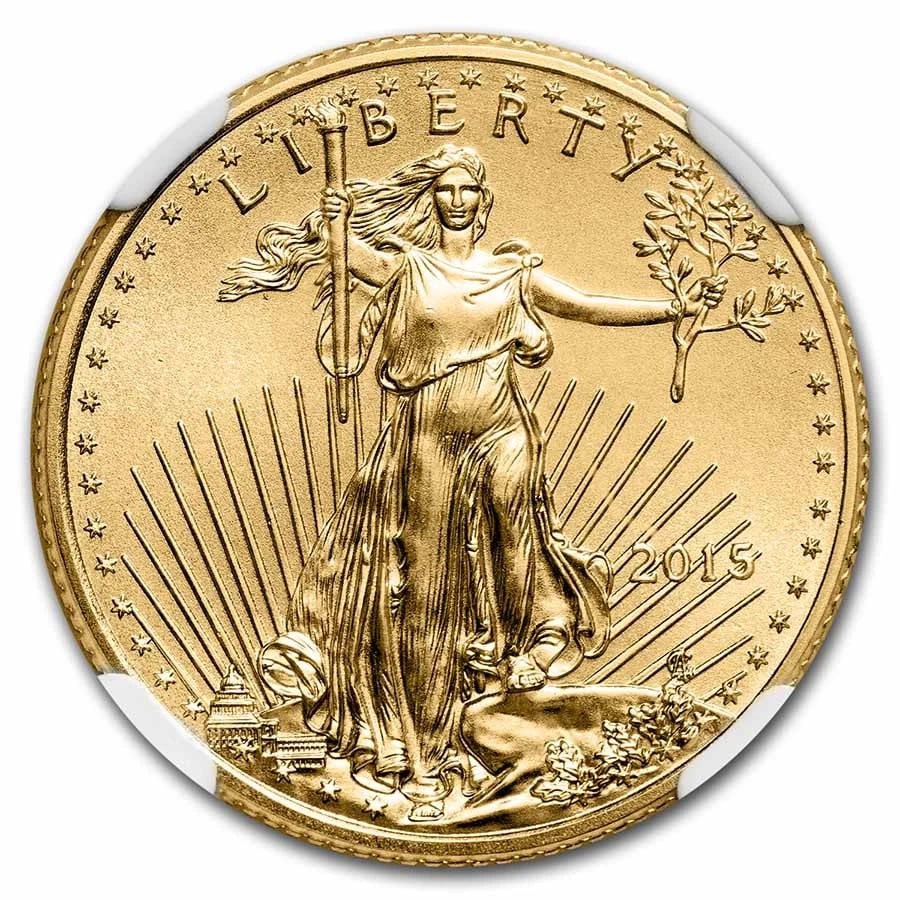 2015 1/4 OZ AMERICAN GOLD EAGLE (1 of 2)