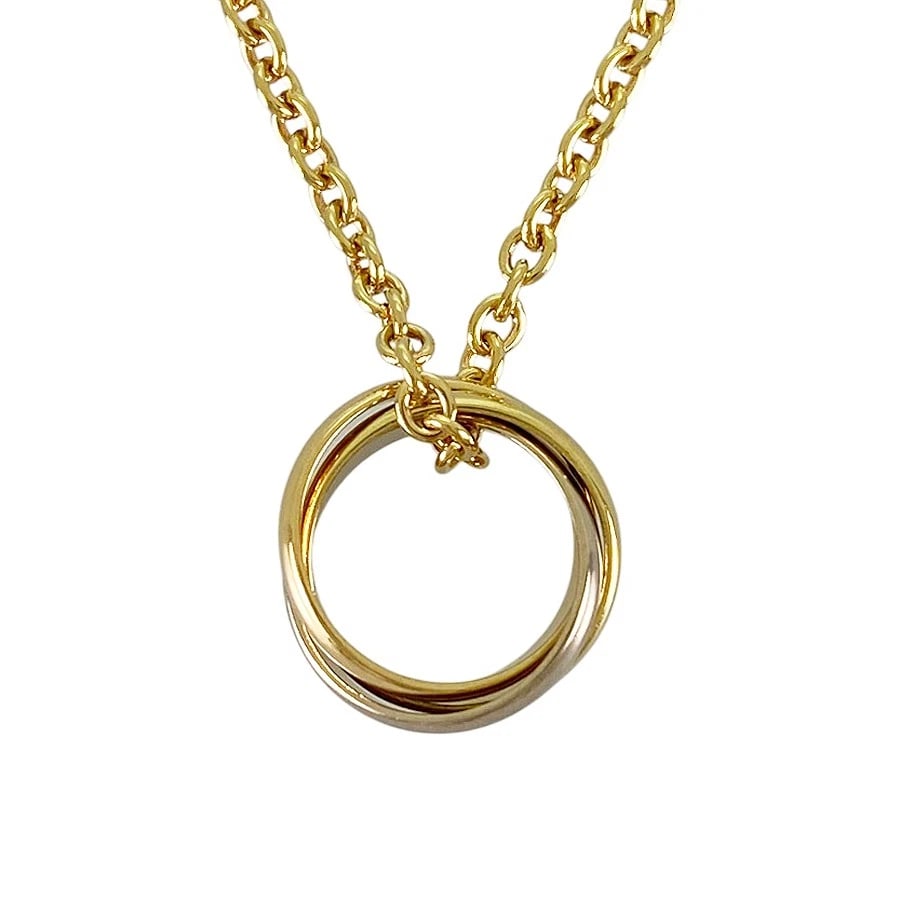 CARTIER BABY TRINITY YELLOW GOLD NECKLACE (1 of 7)