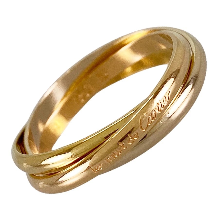 CARTIER TRINITY XS YELLOW GOLD RING (1 of 7)