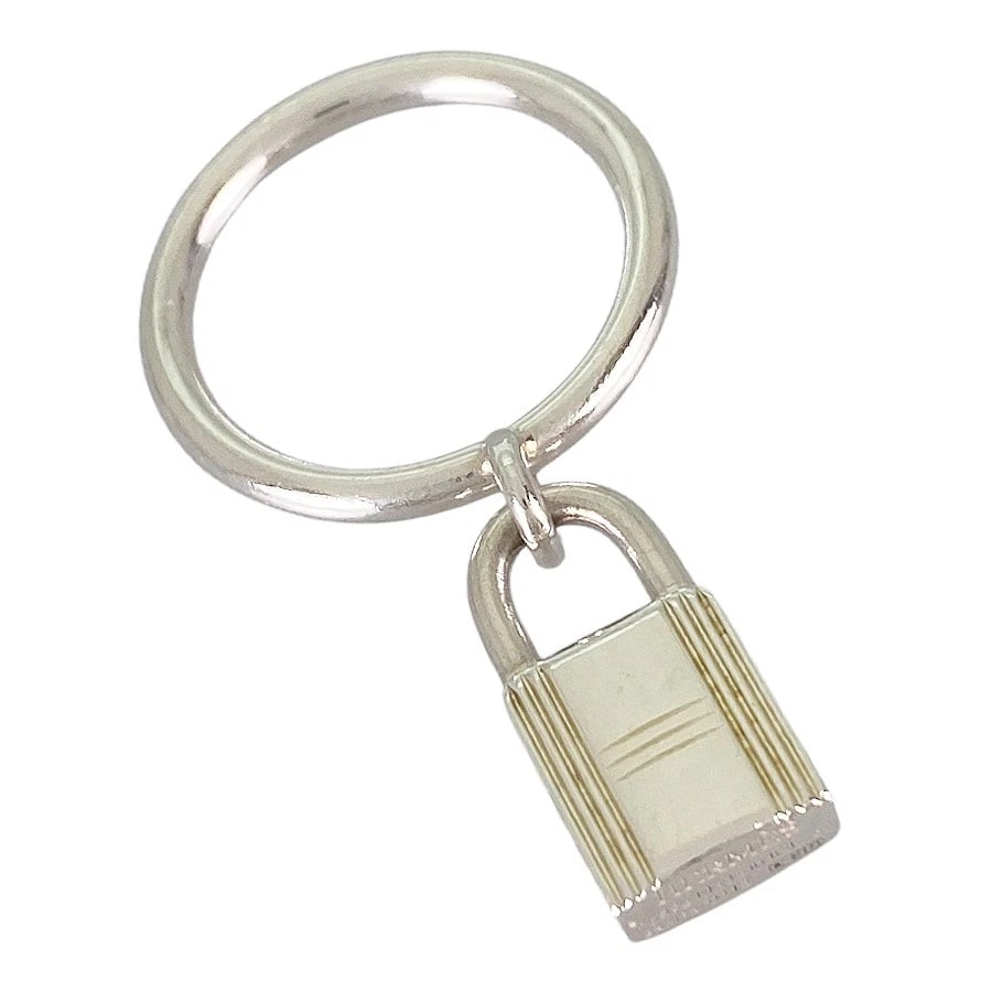 HERMES AMULETTES CADENA SILVER RING (1 of 8)