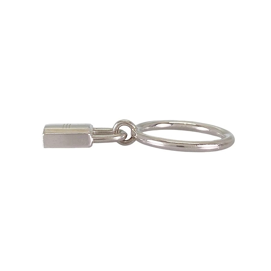 HERMES AMULETTES CADENA SILVER RING - 2