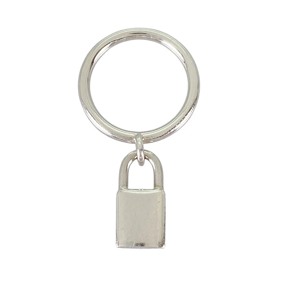 HERMES AMULETTES CADENA SILVER RING - 3