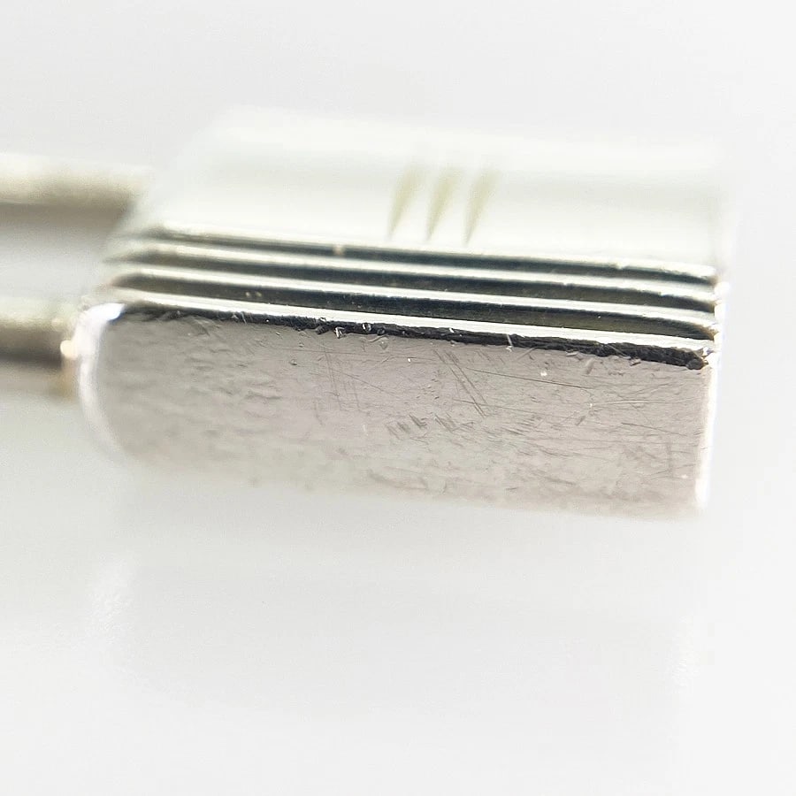 HERMES AMULETTES CADENA SILVER RING - 6