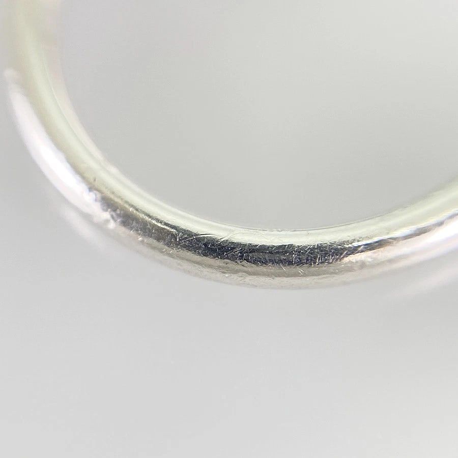 HERMES AMULETTES CADENA SILVER RING - 8