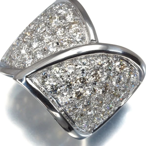 DIAMOND PAVED RING 900 PLATINUM (1 of 3)