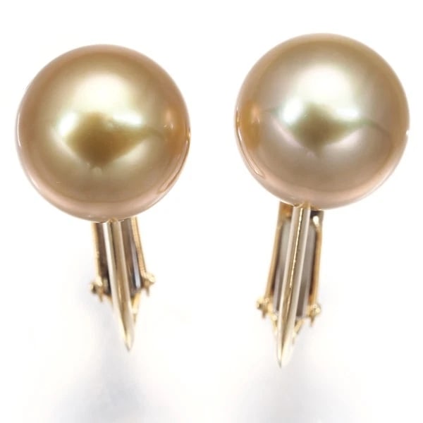 TASAKI EARRINGS GOLDEN SOUTH SEA PEARL: TASAKI Earrings Golden South Sea Pearl Brand: TASAKI Type: Earrings Material: 18K / 750 / Yellow Gold Color: Yellow Gold Size: none Accessories: None Accessories Notice: When purchasing