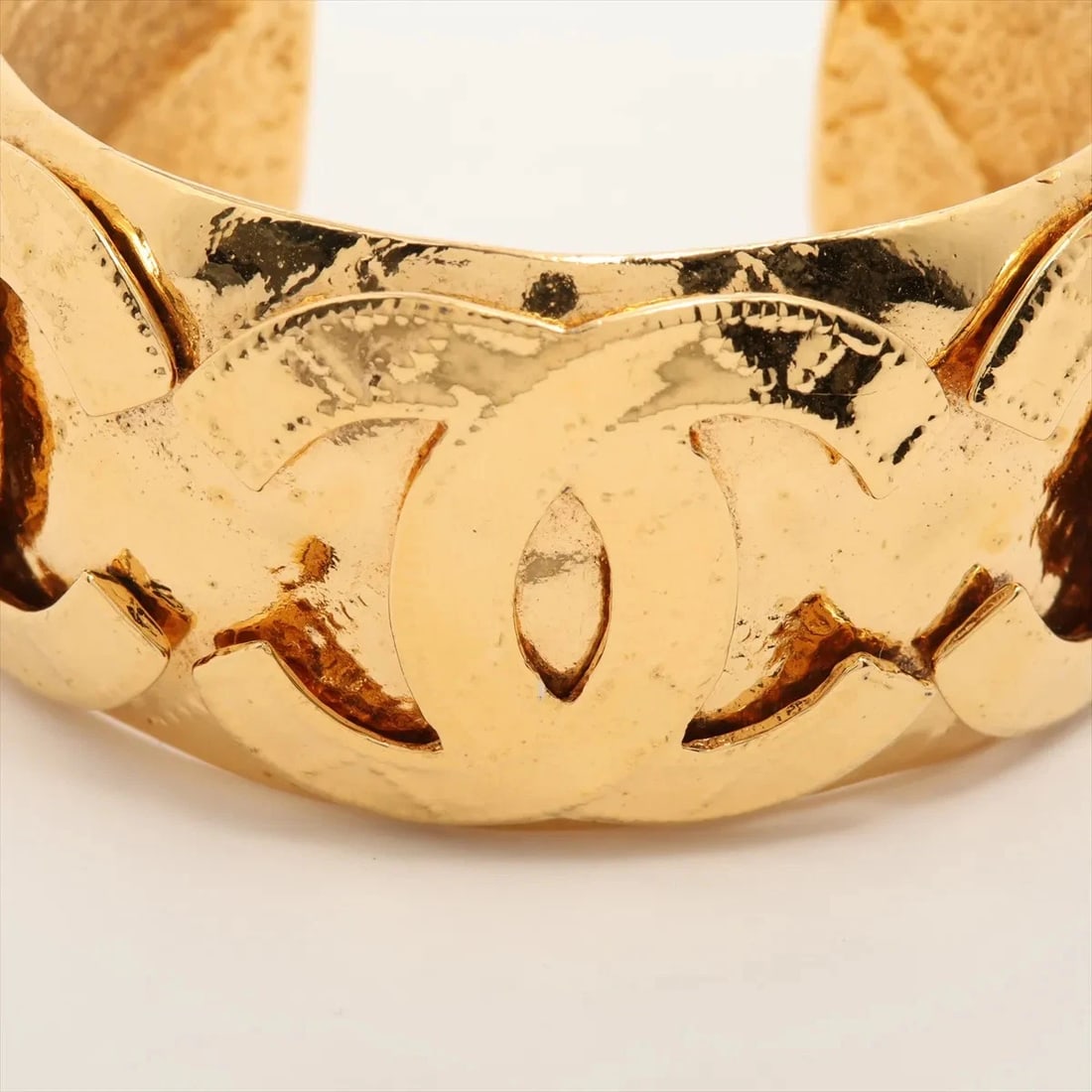 CHANEL COCO MARK BANGLE GP GOLD - 3