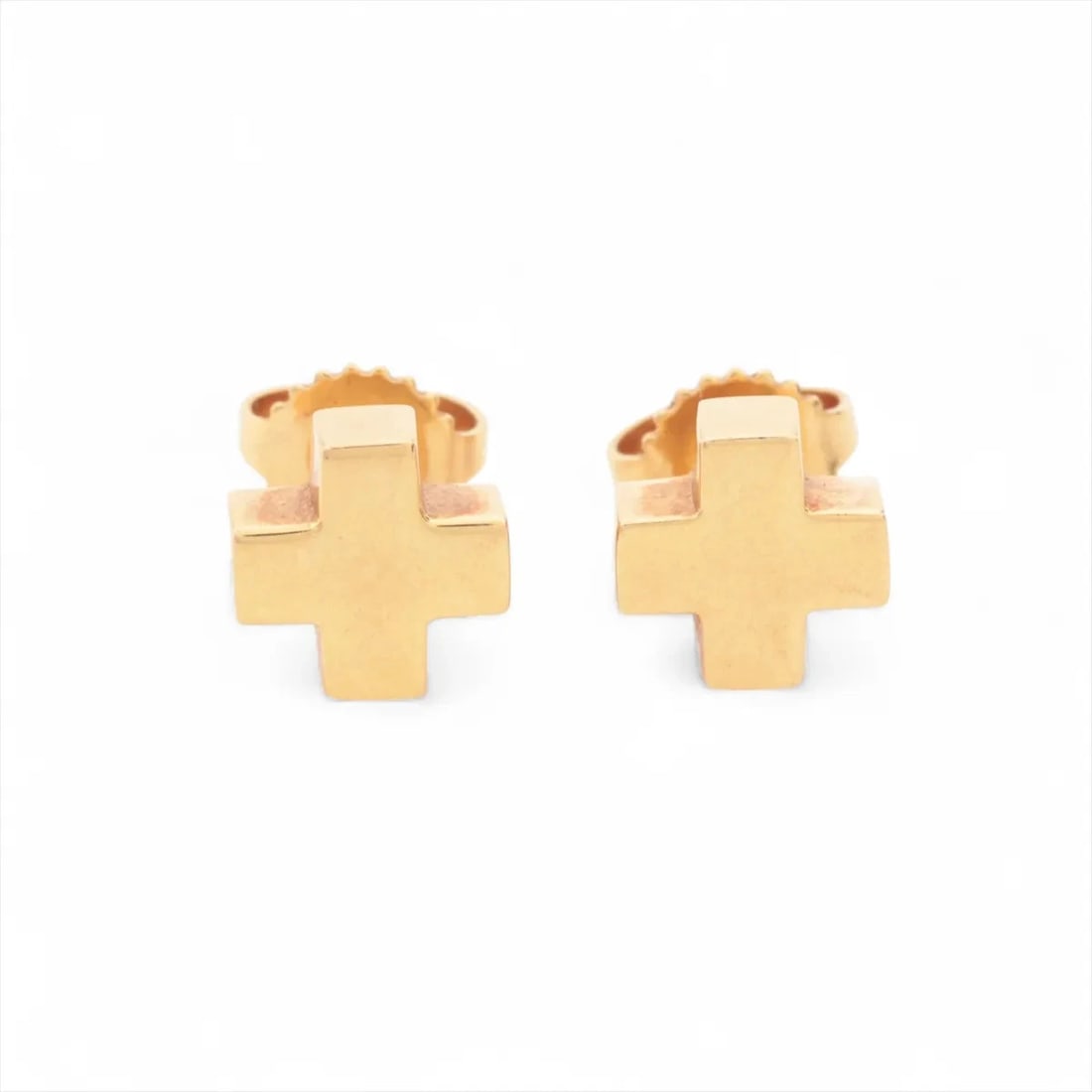 TIFFANY ROMAN CROSS PIERCING JEWELRY 750(YG): Tiffany Roman Cross Piercing jewelry 750(YG) Brand: Tiffany Type: Piercing jewelry Material: none Color: 750(YG) Size: Height:0.7Length:0.7 Accessories: None Accessories Notice: When