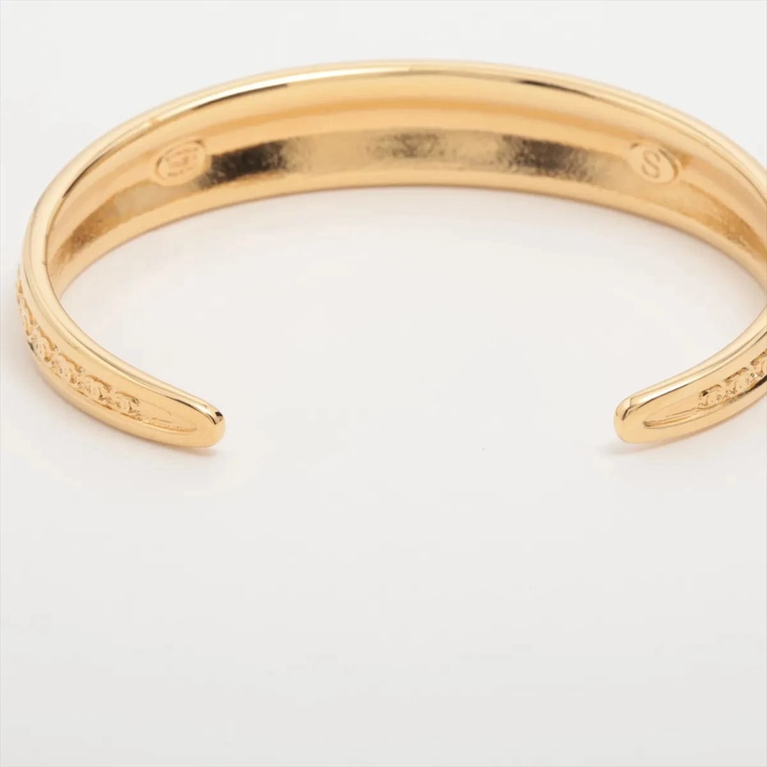 CHANEL COCO MARK BANGLE GP GOLD - 5