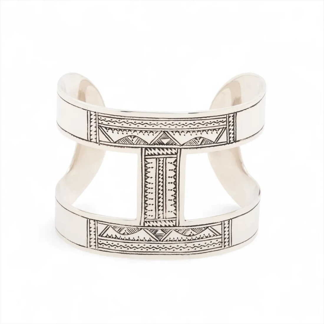 HERMÈS TOUAREG BANGLE 925 SILVER (1 of 5)